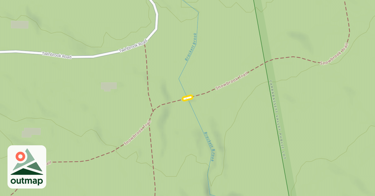 Map of Snowbrook Trail