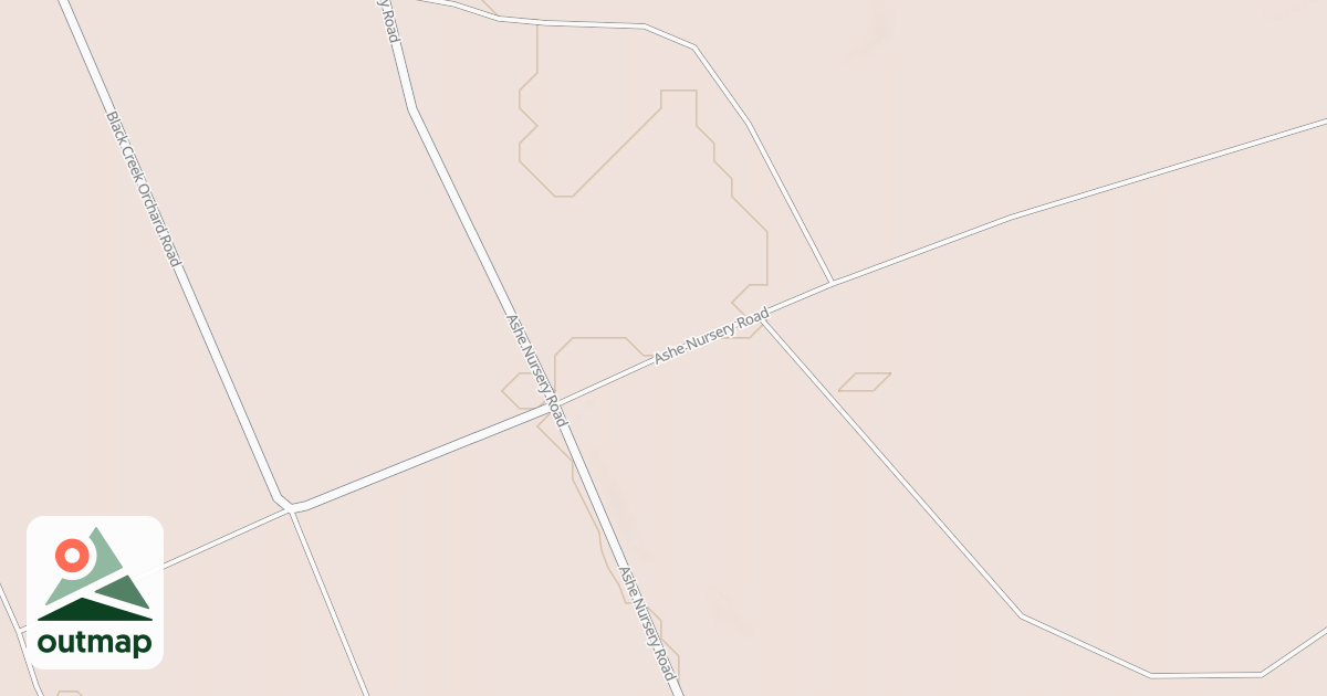 Map of ASHE NURSERY