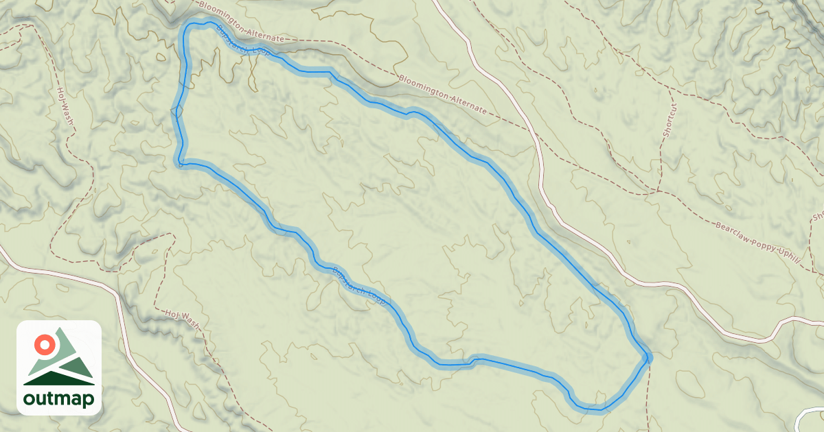 Map of Bupstarch Loop