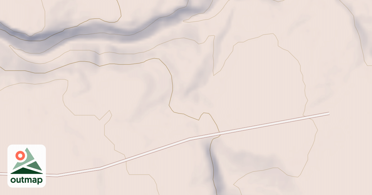 Map of Chase Draw Loop 6