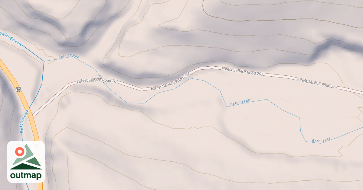Map of JEFFERSON CR DISPERSED A