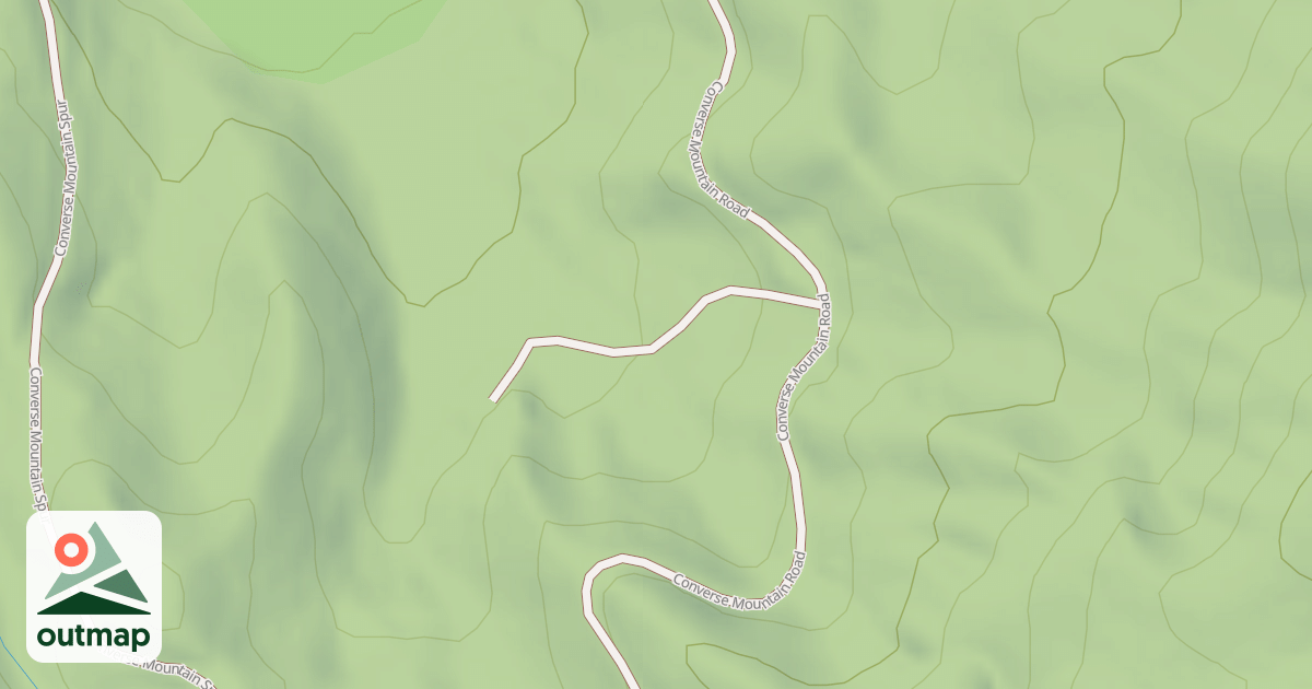 Map of CONVERSE MTN.