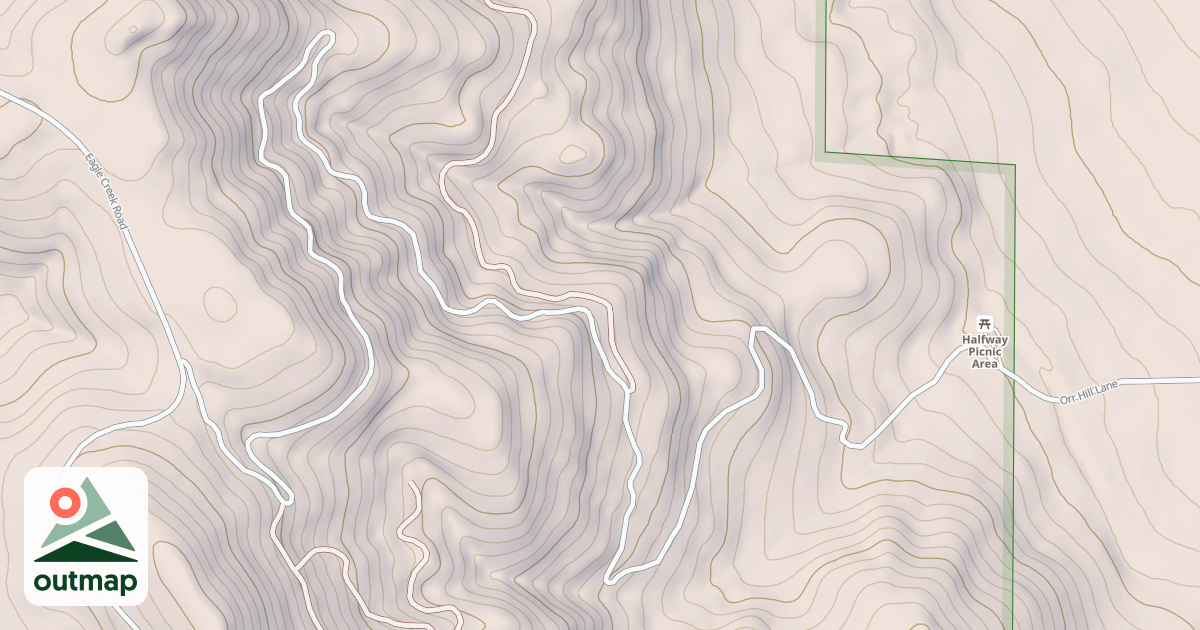 Map of OLD RANGER STATION ROAD