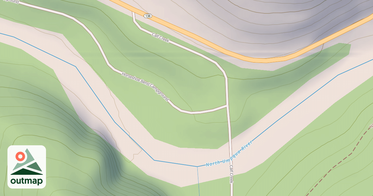 Map of CALF CREEK