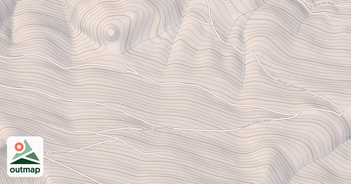 Map of BOLIVAR LO