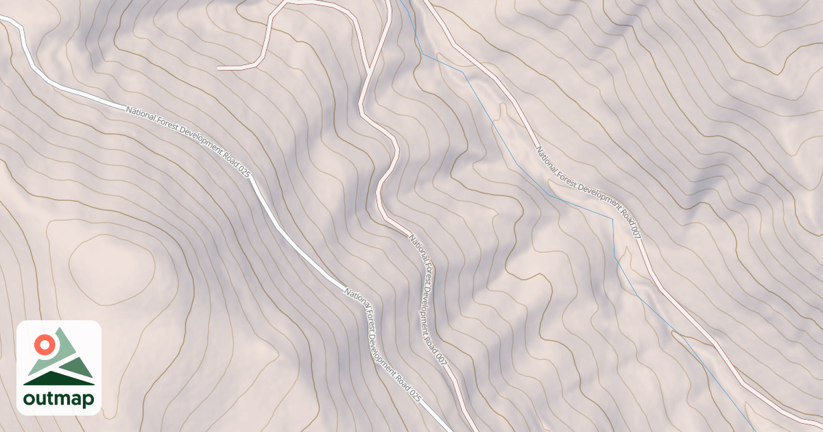 Map of STACY CREEK