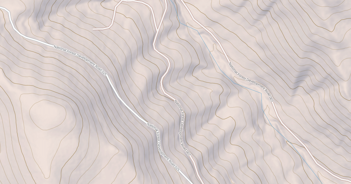 Map preview of STACY CREEK