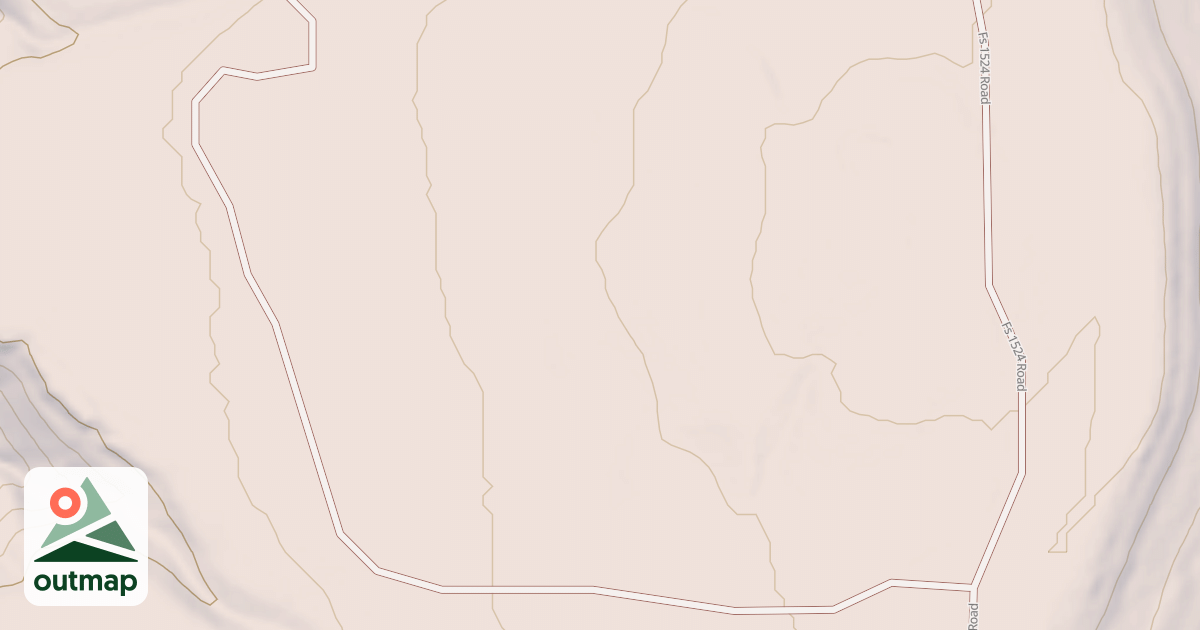 Map of USFS National Forest System Roads {72BAC9C9-55E7-46B0-8AD5-0F30E3CEBCF8}