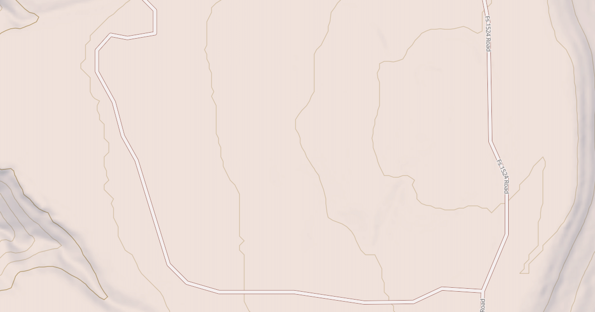 Map preview of USFS National Forest System Roads {72BAC9C9-55E7-46B0-8AD5-0F30E3CEBCF8}