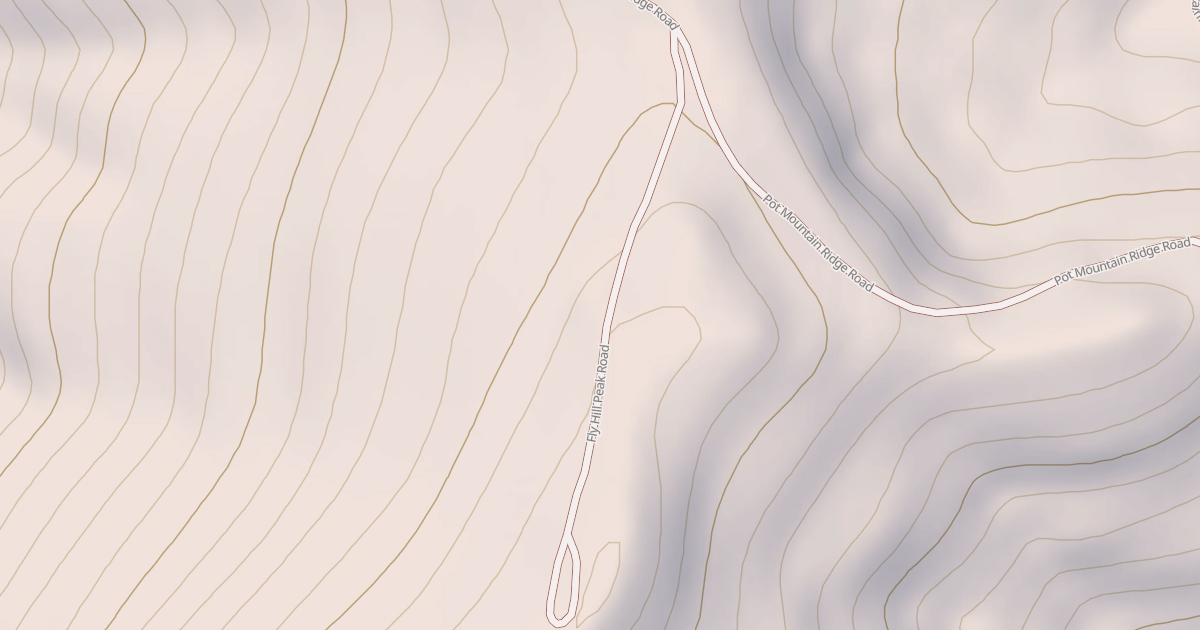 Map preview of FLY HILL PEAK