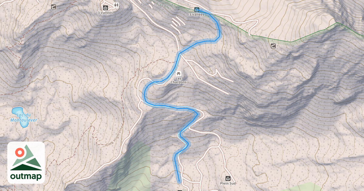 Map of Chardons