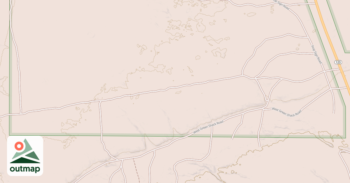 Map of M-123 SPUR 3322