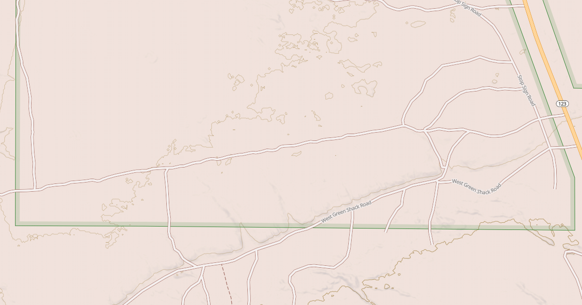 Map preview of M-123 SPUR 3322