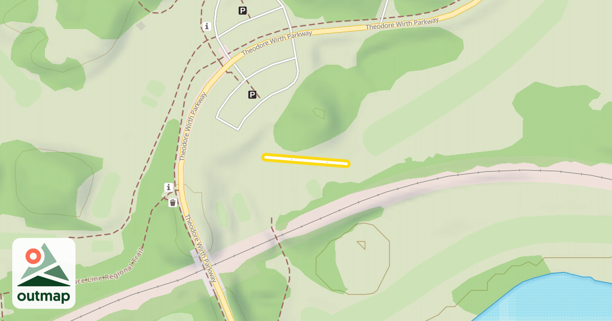 Map of Bridge Trail