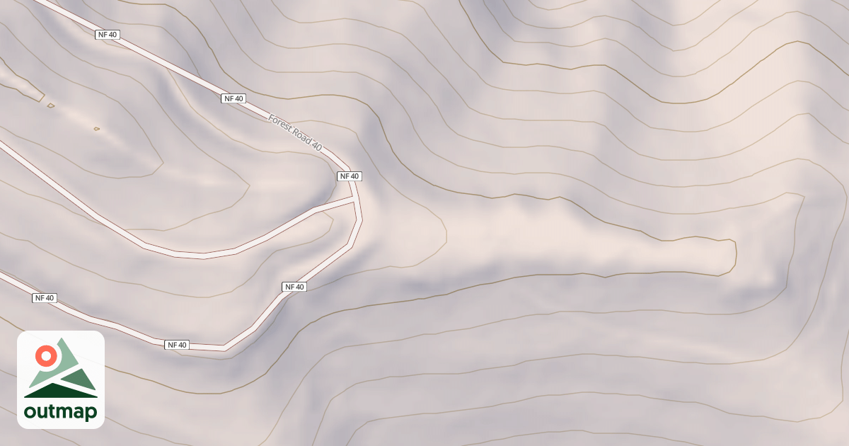 Map of DRY CAMP