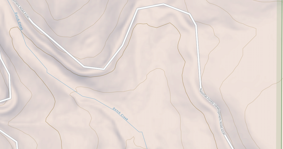 Map preview of USFS National Forest System Roads {59CBEBC7-E6B8-4BD5-B366-63334029298E}