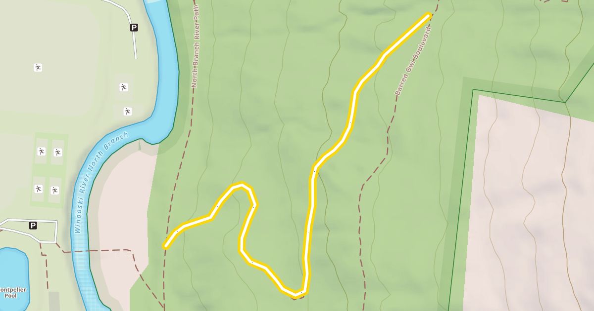 Map preview of Swallowtail Trail