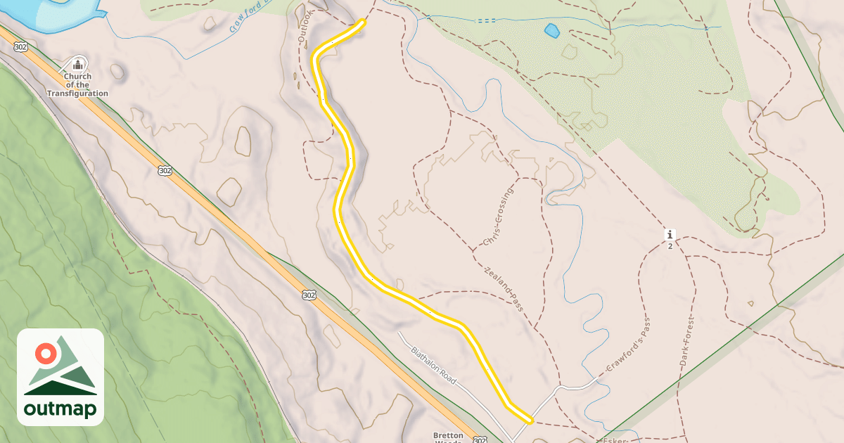 Map of Esker