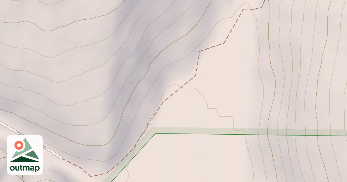 Map of Snowmobile Corridor Trail