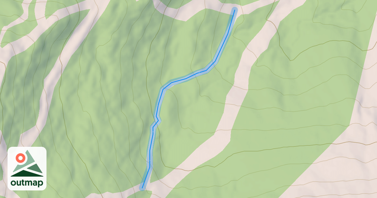 Map of Mikey`s Run