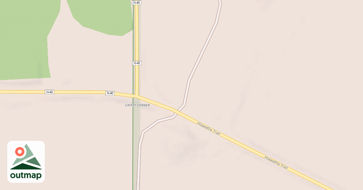 Map of Brevort-trout Lake Motorcycle Trail