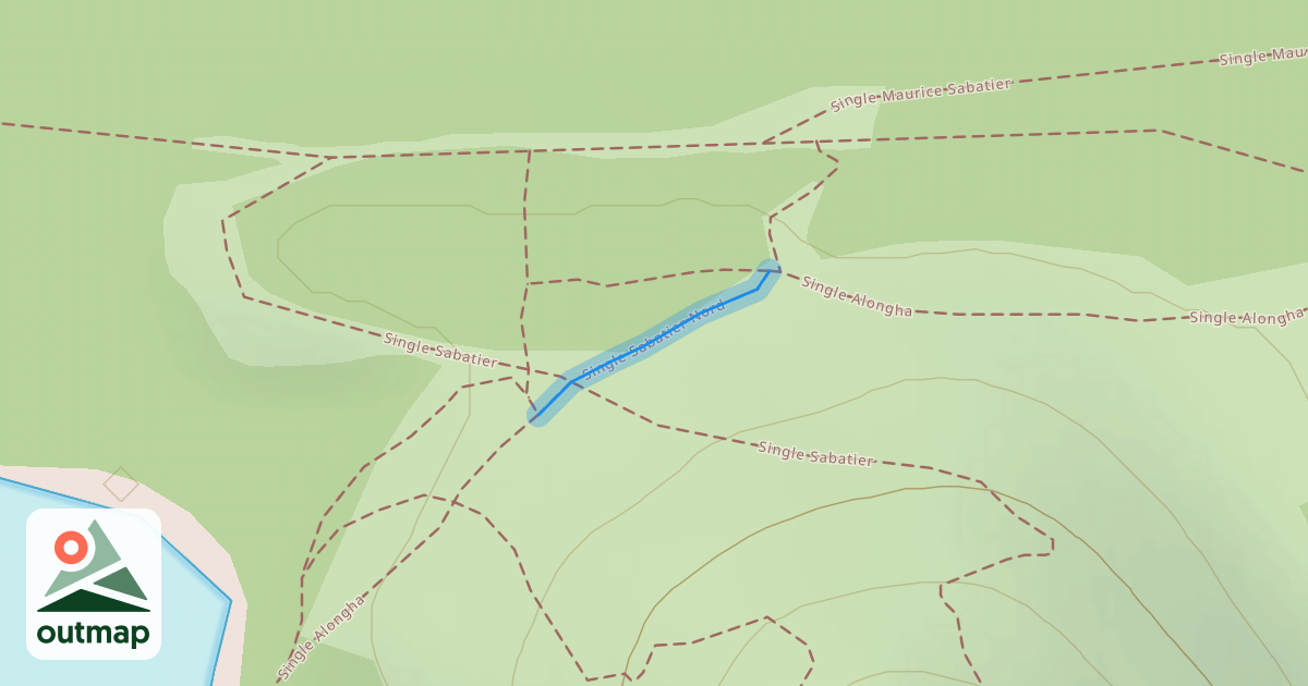 Map of Single Sabatier Nord