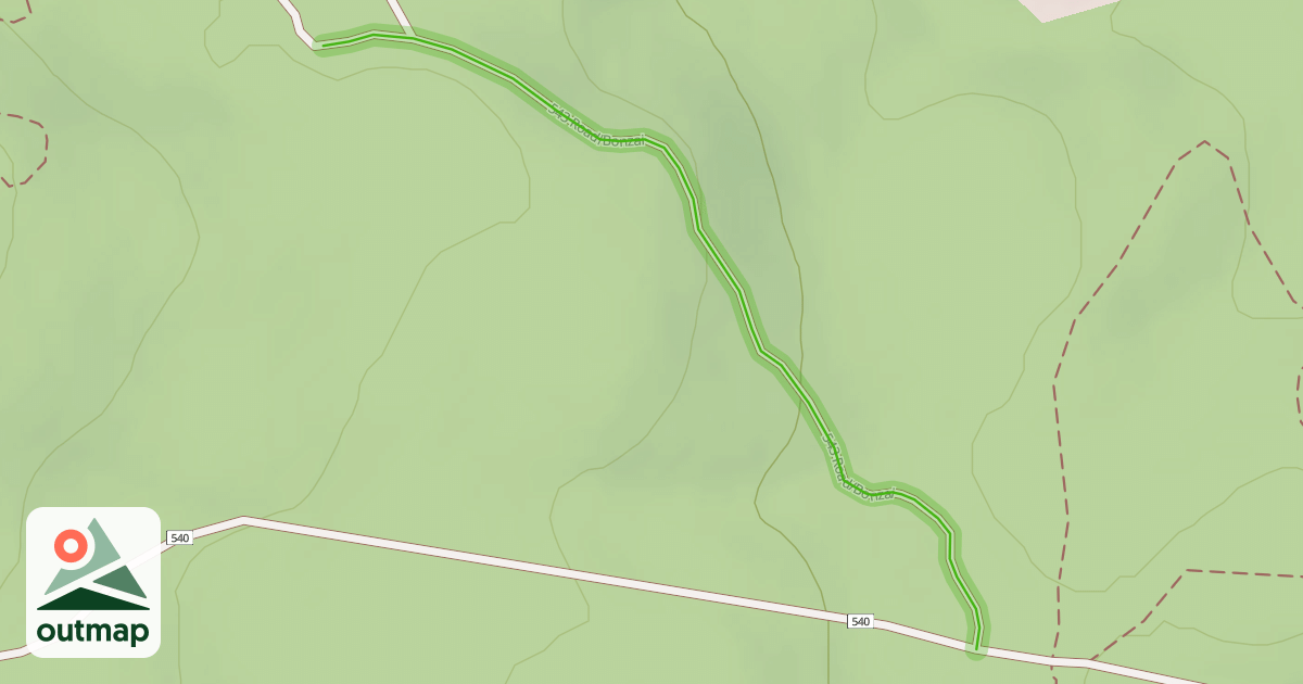 Map of 543 Road/Bonzai