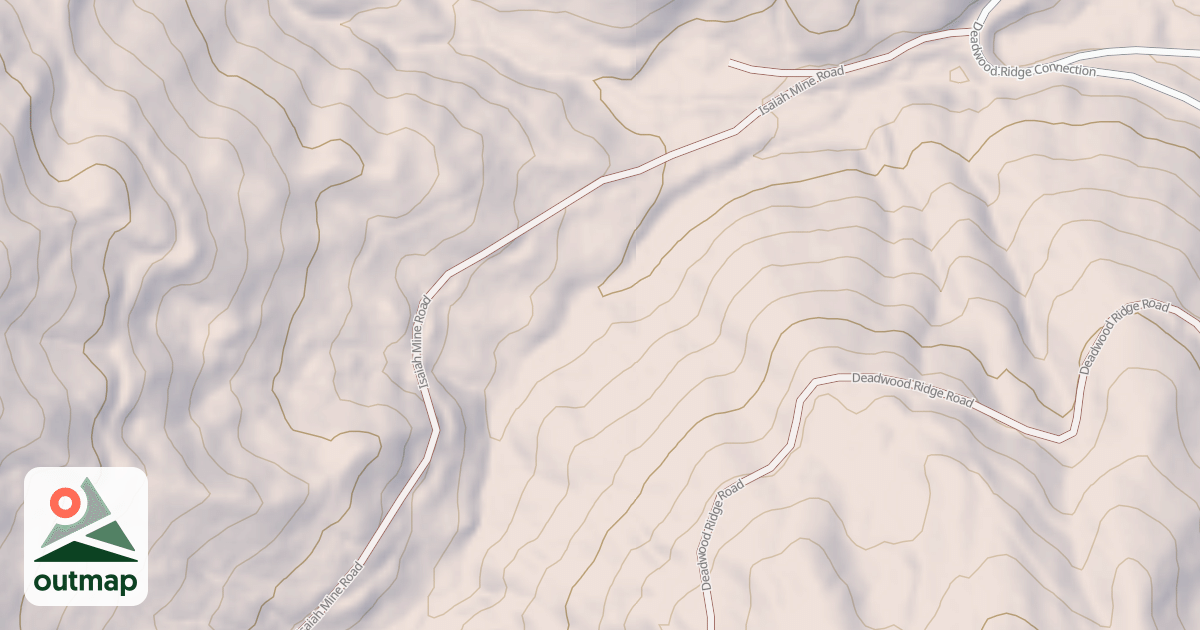 Map of ISAIAH MINE