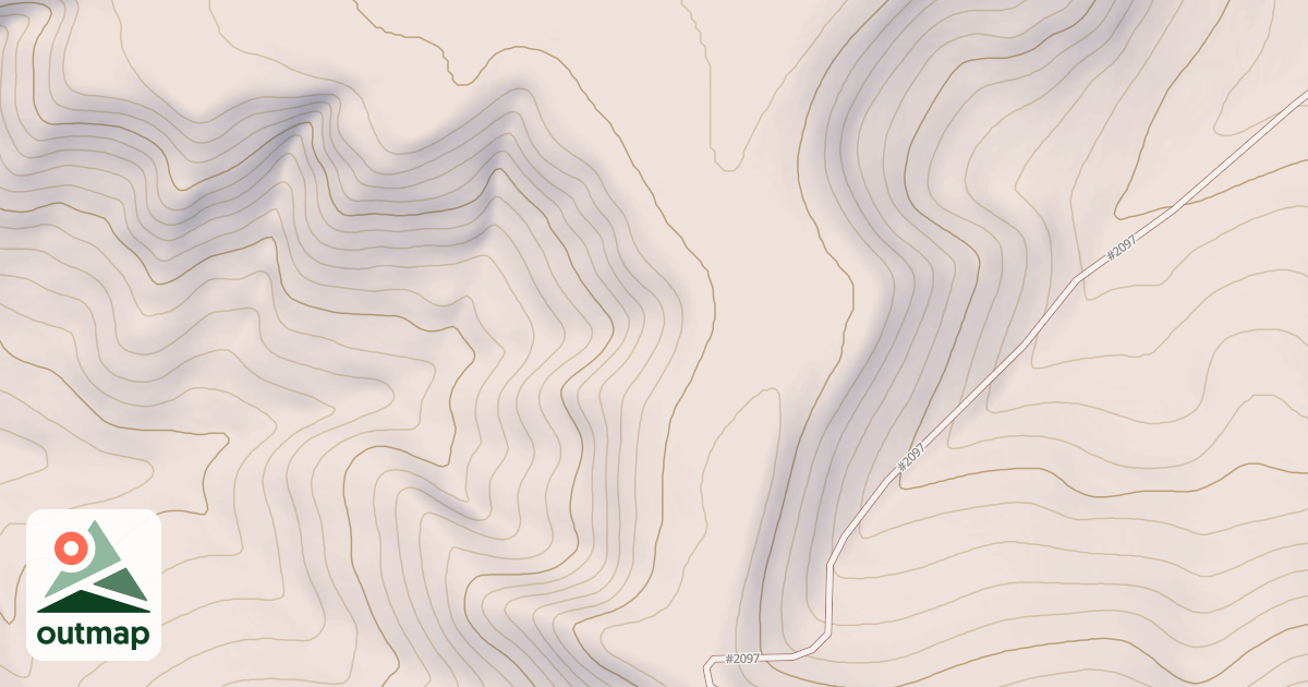 Map of ROBERTS BENCH
