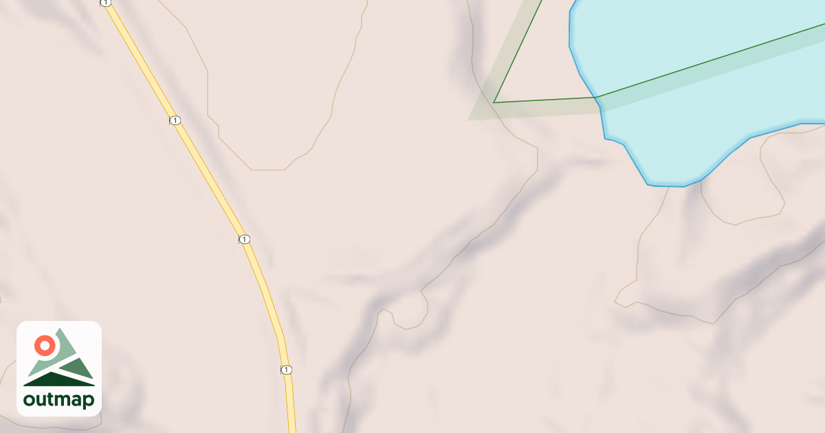 Map of DUNNIGAN LAKE ACCESS