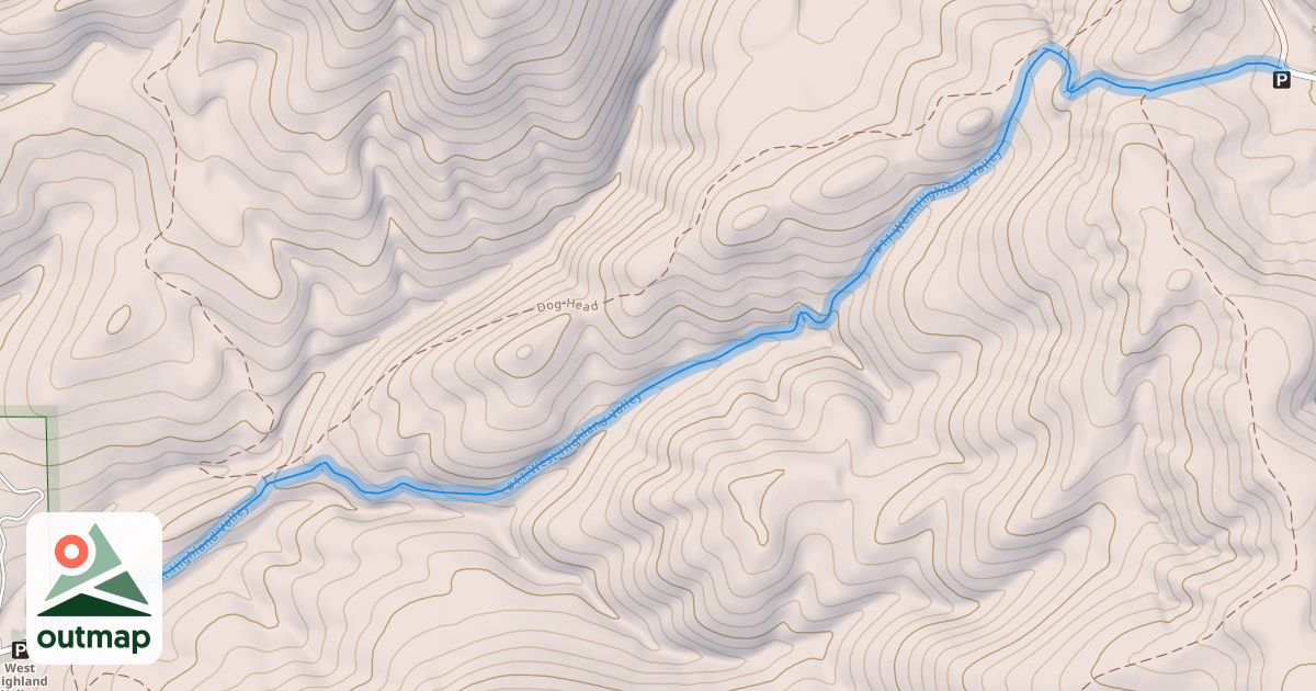Map of #11 West Highland Valley