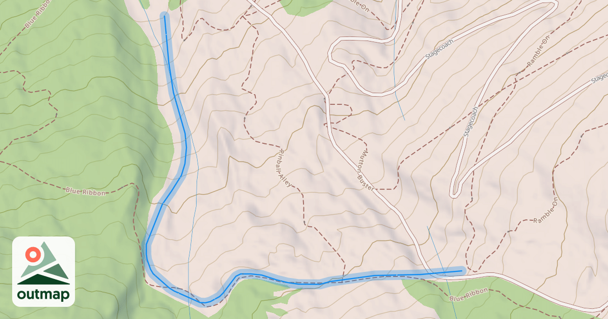 Map of Upper Maverick