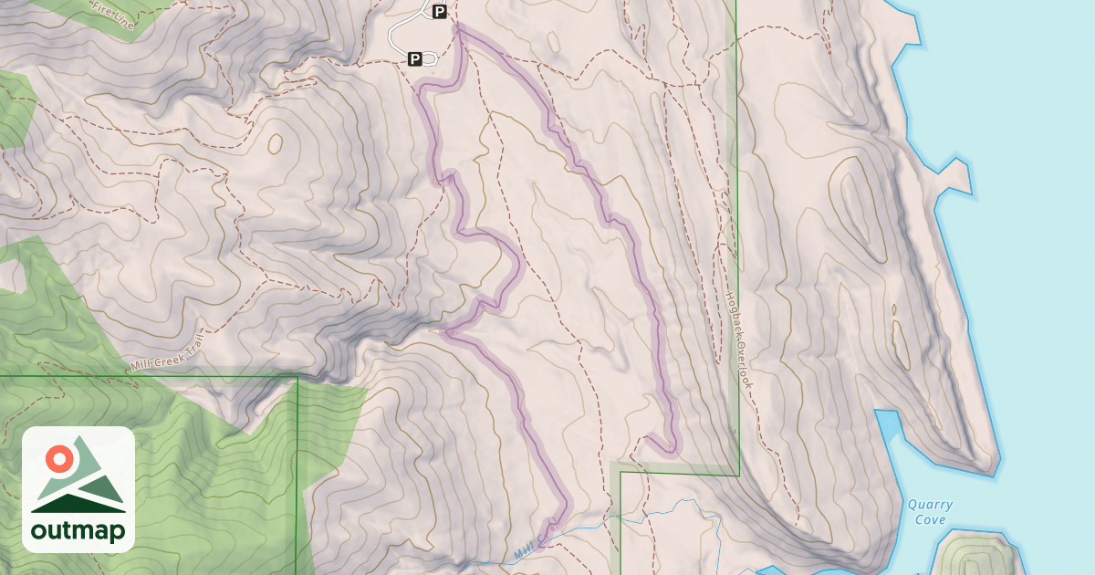 Map of South Valley Loop