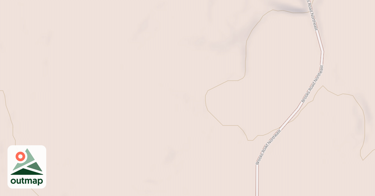 Map of BROOKS SPUR H