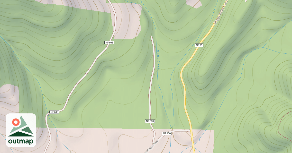 Map of LITTLE CAMPGROUND