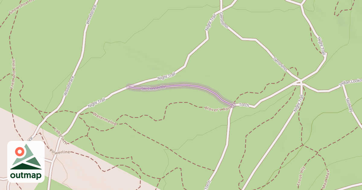 Map of Ski Connector