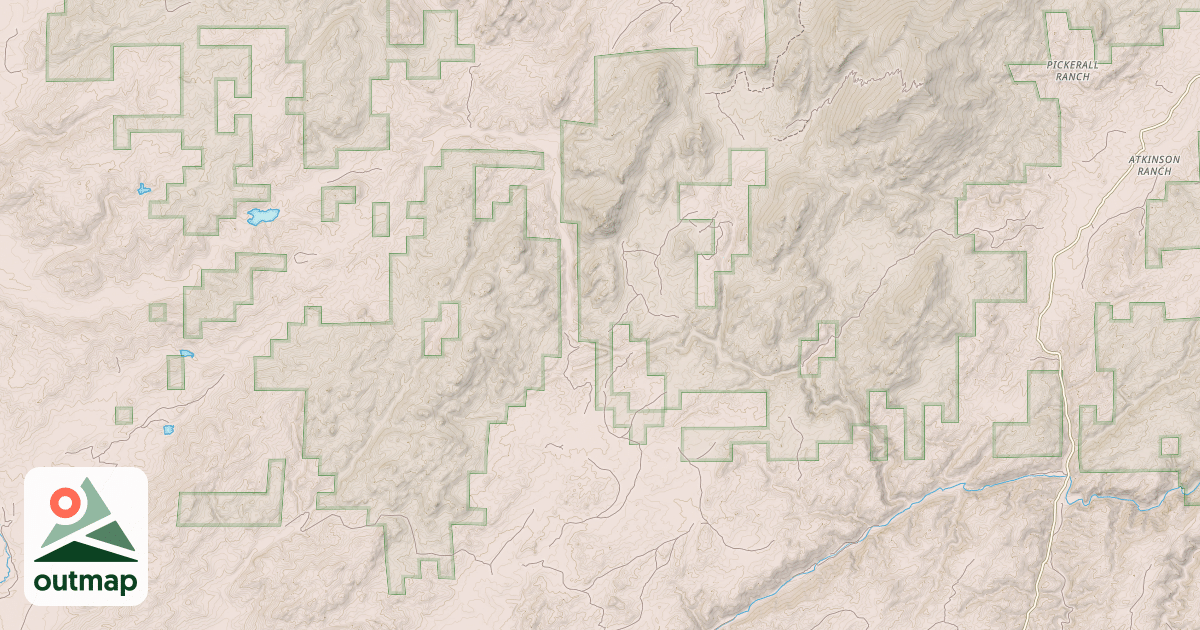 Map of BEAR CREEK ROAD