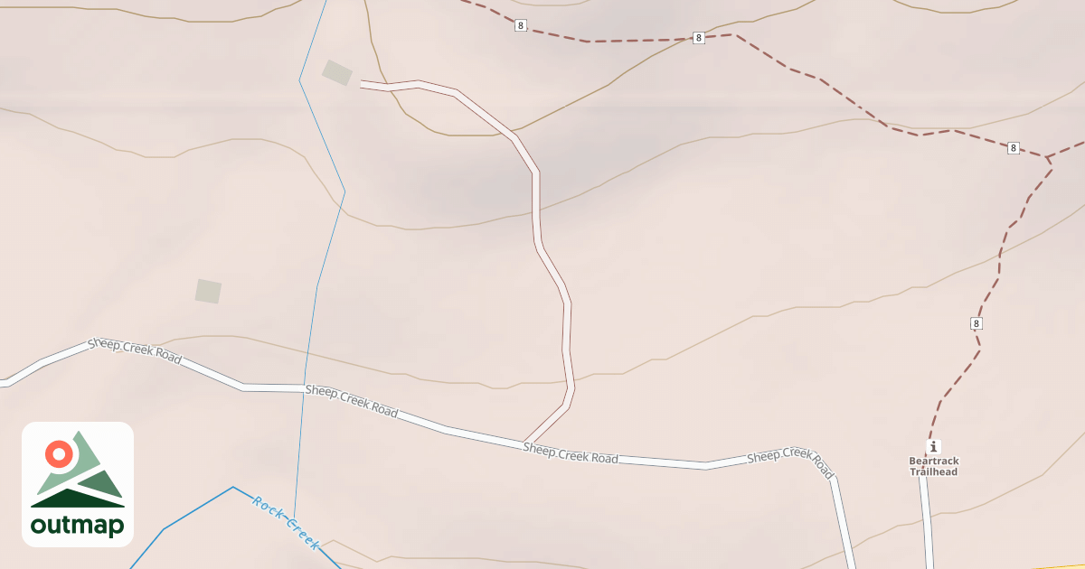 Map of SHEEP CREEK EAST SUMMER HOMES