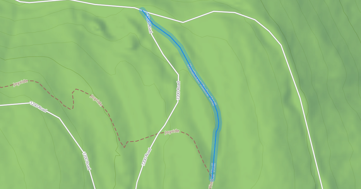 Map preview of Northwest Timber Trail