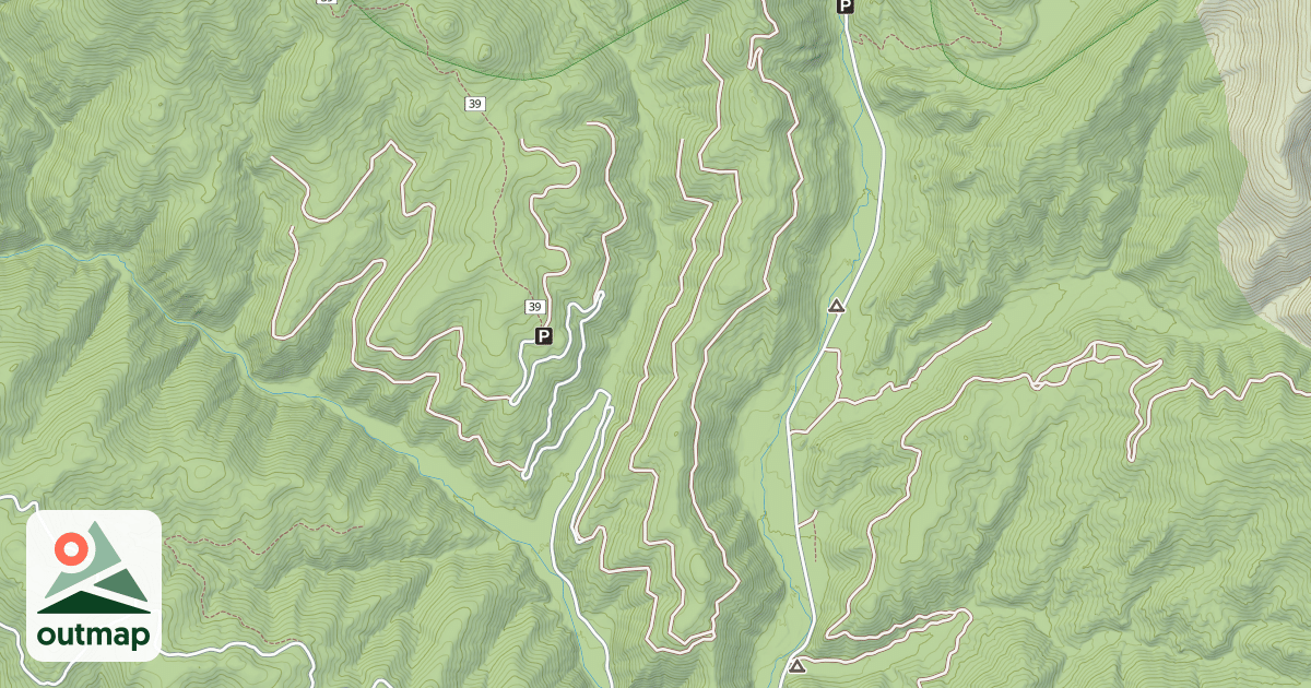 Map of (FDR) BUSH CREEK