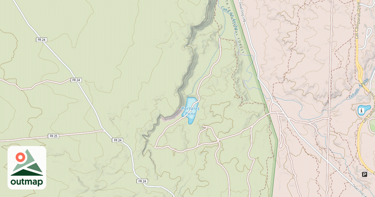Map of USFS Motor Vehicle Use Map Roads {B4333CAA-D1B3-446A-9798-A1951FCE4BF4}
