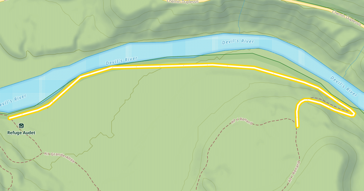 Map preview of A9 / Les Draveurs