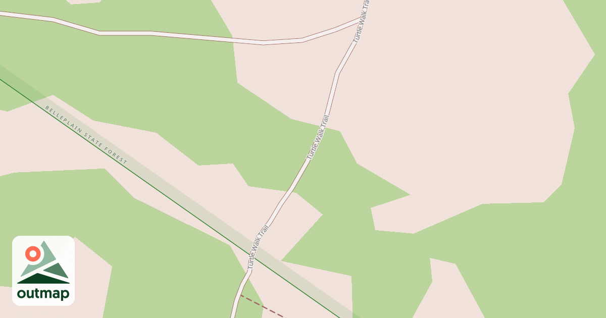 Map of Turtle Walk Trail