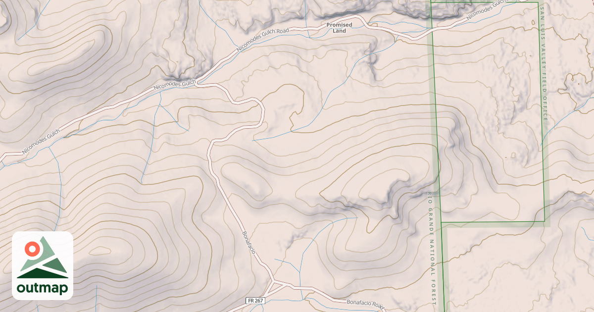 Map of GULCH ACCESS
