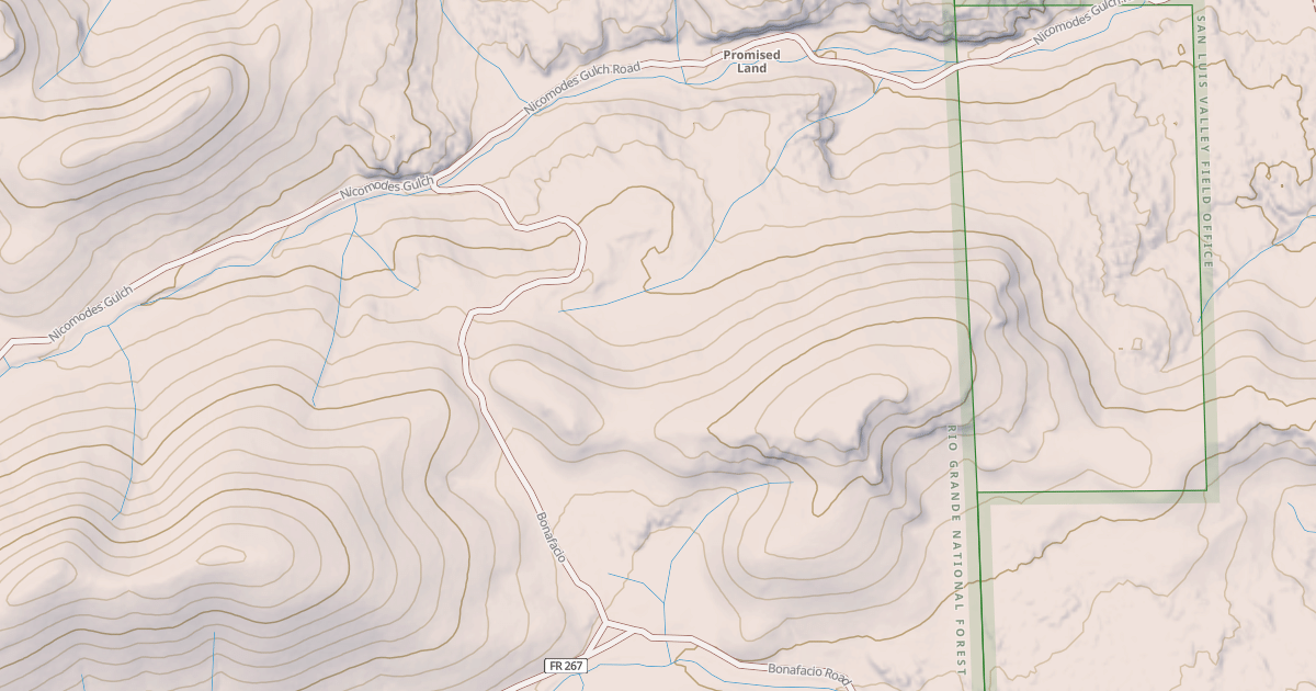 Map preview of GULCH ACCESS