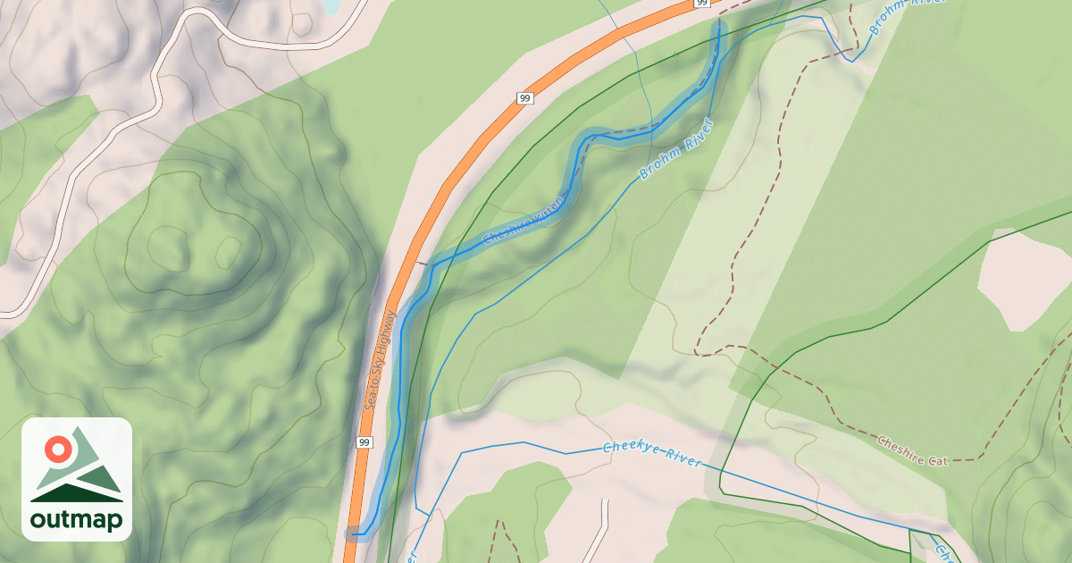 Map of Cheshire Kitten