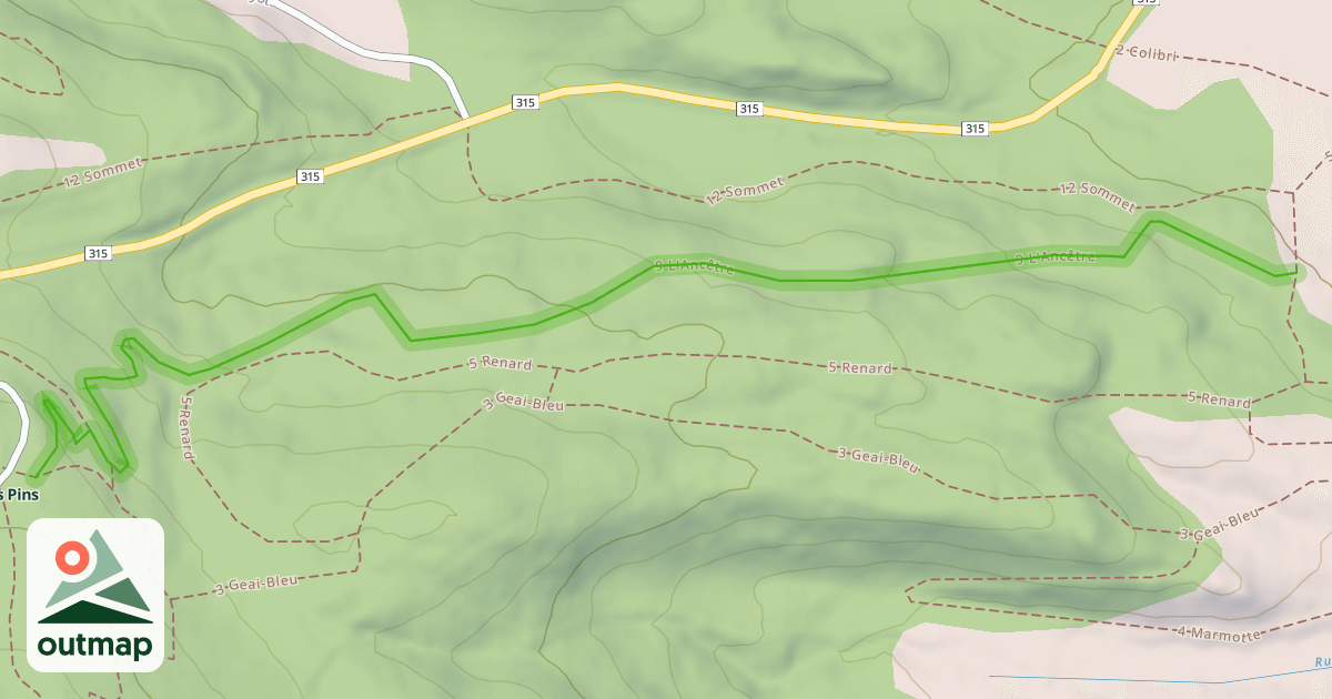 Map of 9 L'Ancêtre
