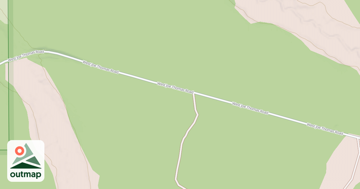 Map of JOE THOMAS ROAD
