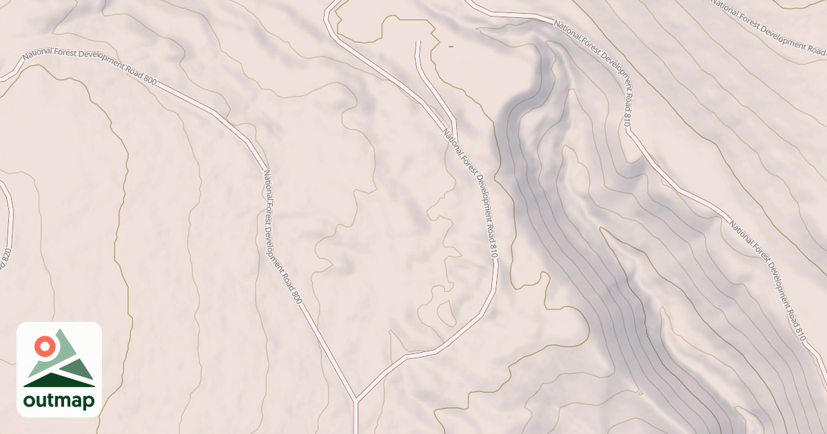 Map of USFS Motor Vehicle Use Map Roads {894AD298-AE36-4255-AF01-BAB82B3DDC6B}