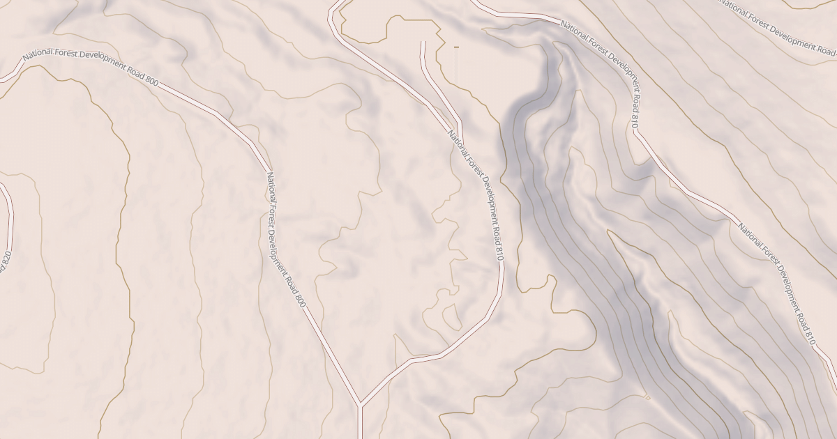 Map preview of USFS Motor Vehicle Use Map Roads {894AD298-AE36-4255-AF01-BAB82B3DDC6B}